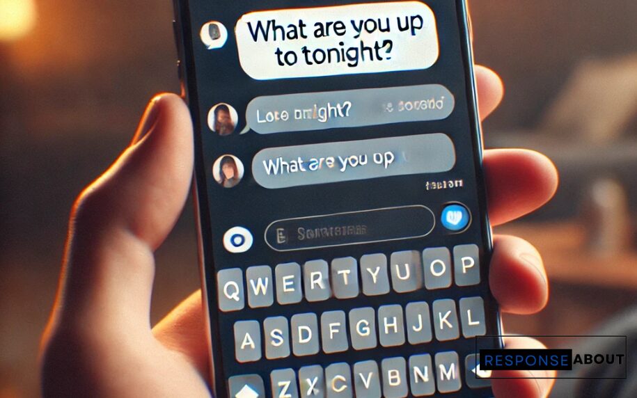 55 Great Answers to What Are You Up To Tonight Text