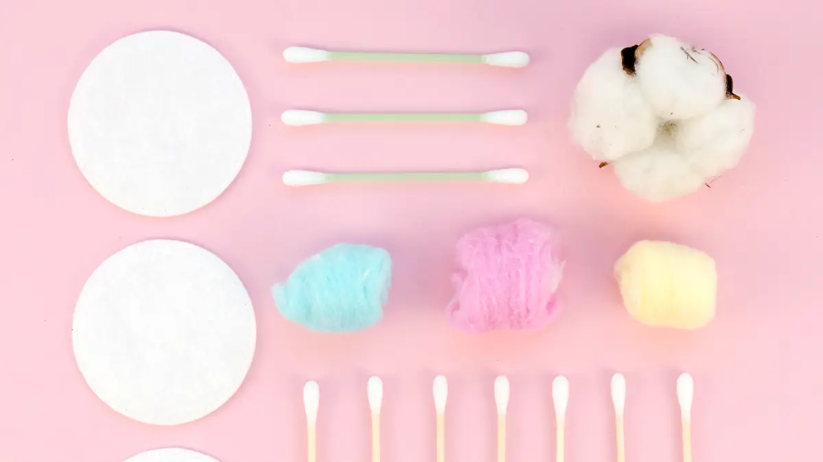 Cotton Balls with Petroleum Jelly