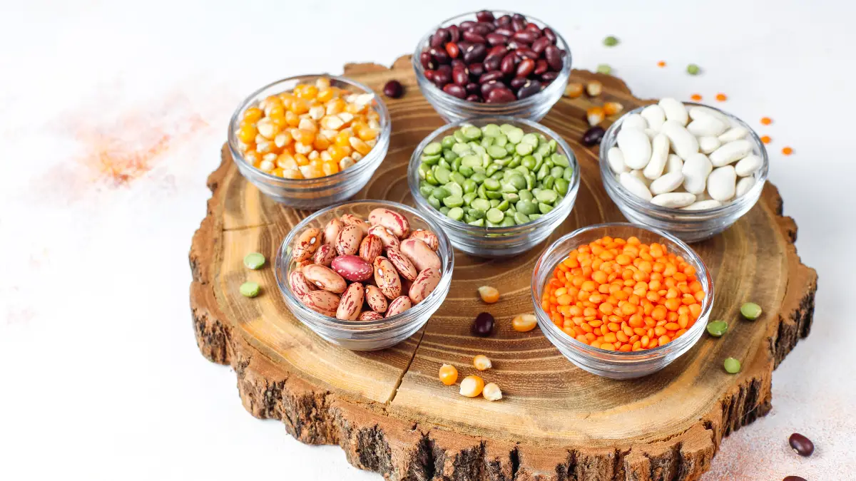 Dried beans and legumes