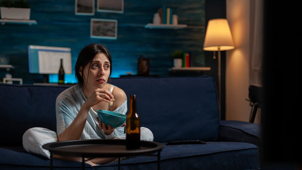 You Binge-Watch TV Shows Late Into the Night