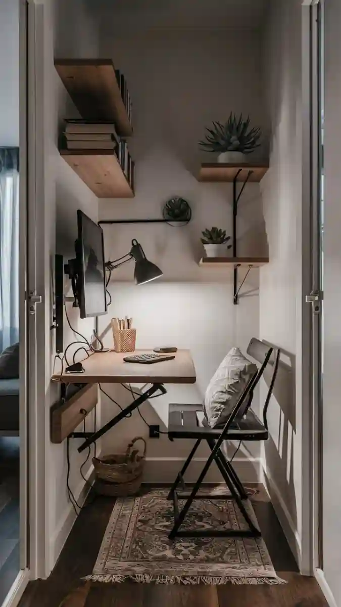 Cozy Alcove "Cloffice"
