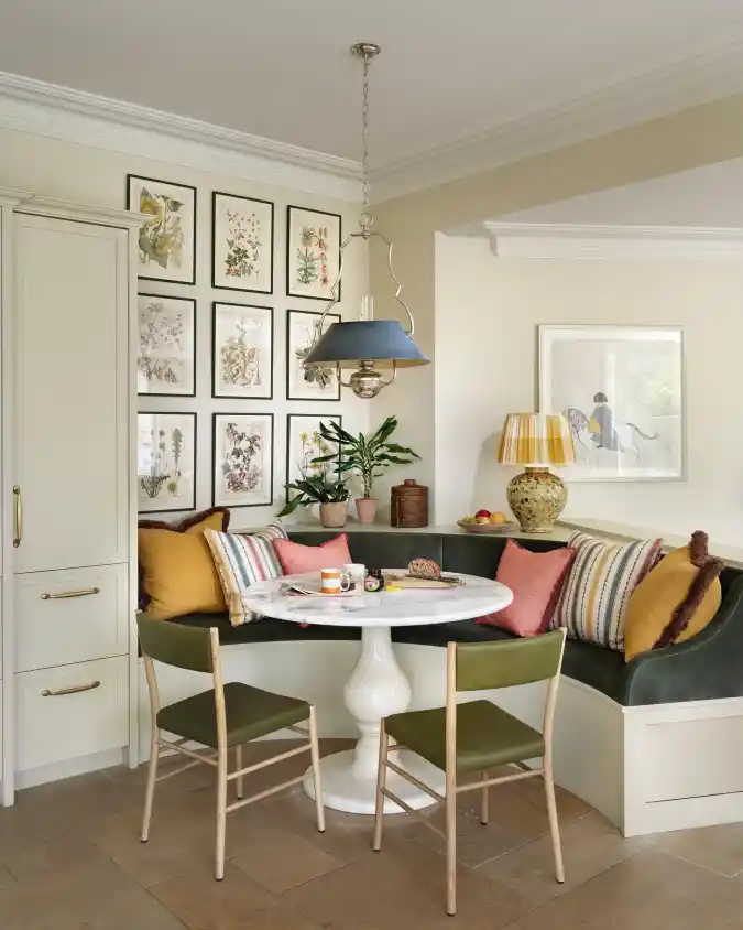 Curated Botanical Gallery Corner