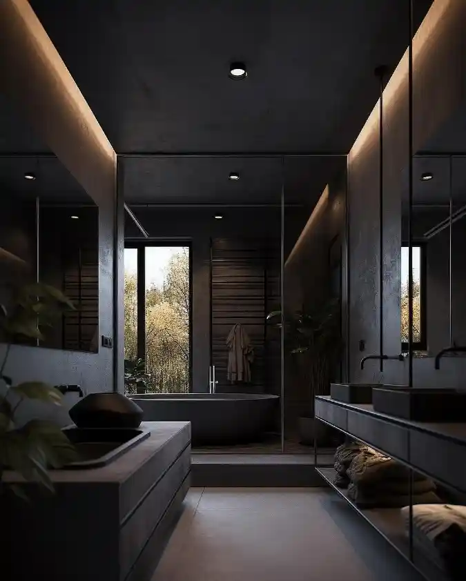 Dark Textured Sanctuary