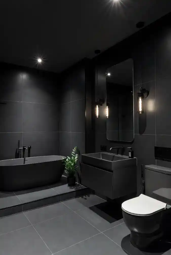 Embrace Matte Black Fixtures and Finishes
