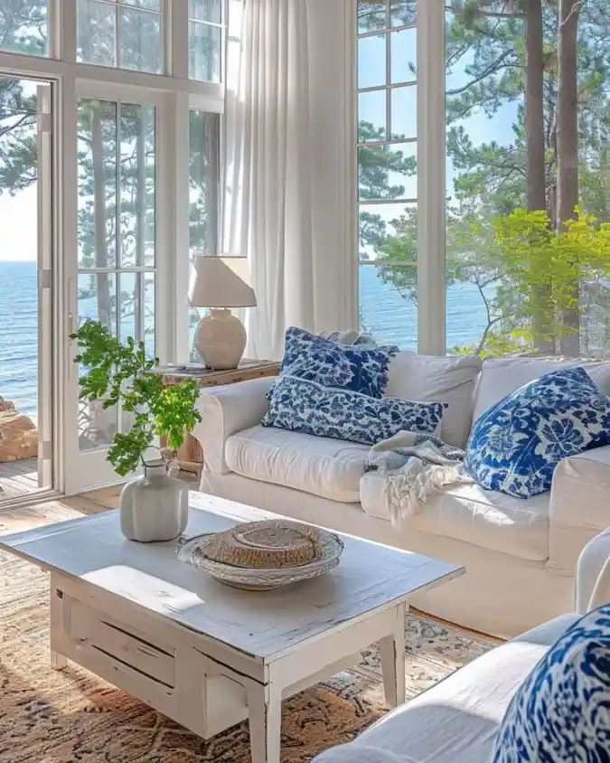 Floor-to-Ceiling Seaside Sanctuary