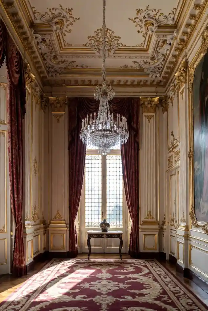 Gilded Console Focal Point