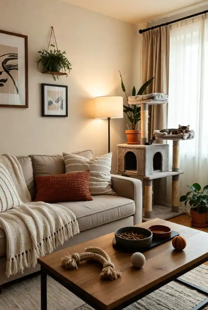 Integrated Cat Tower