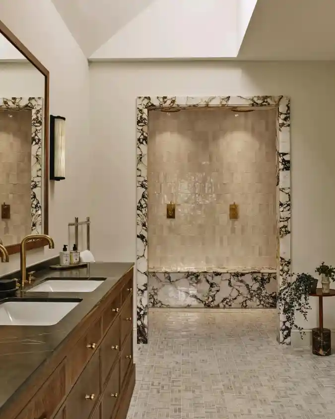Marble Framed Shower Gallery Suite