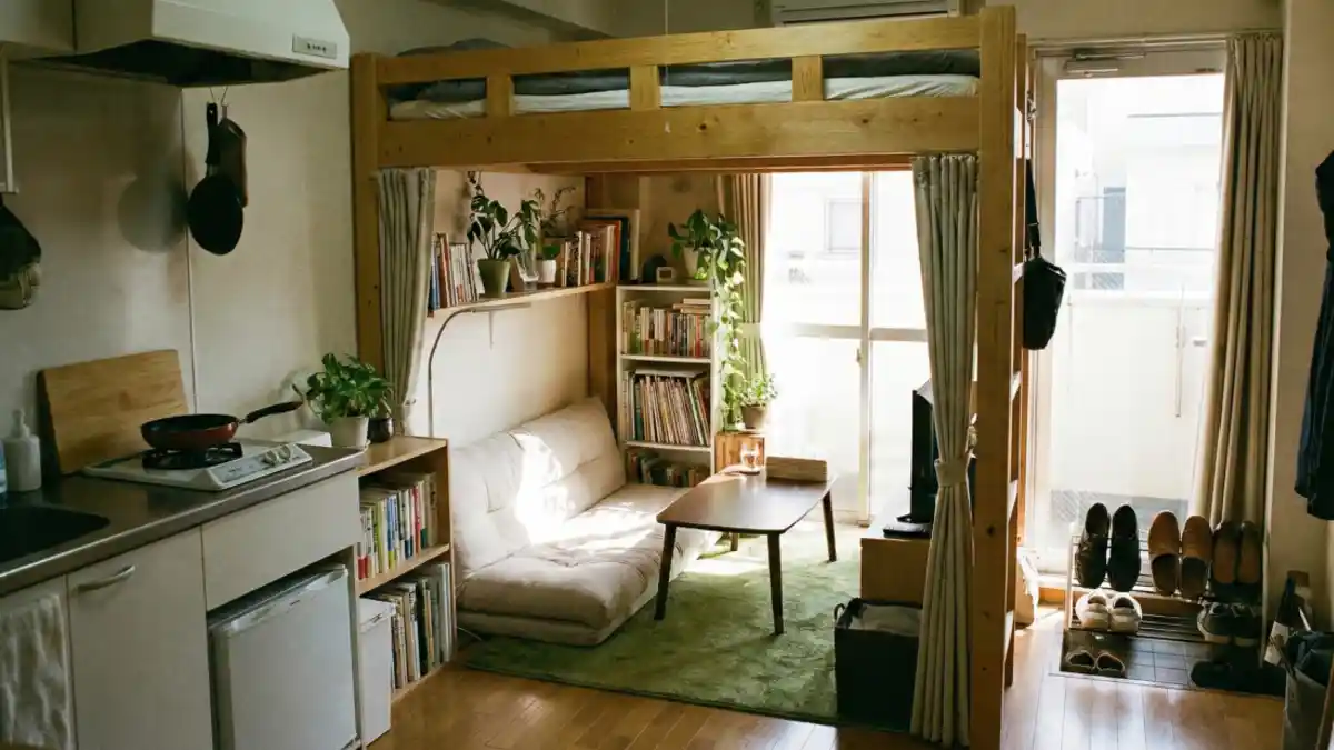 Multi-Functional Wooden Loft System