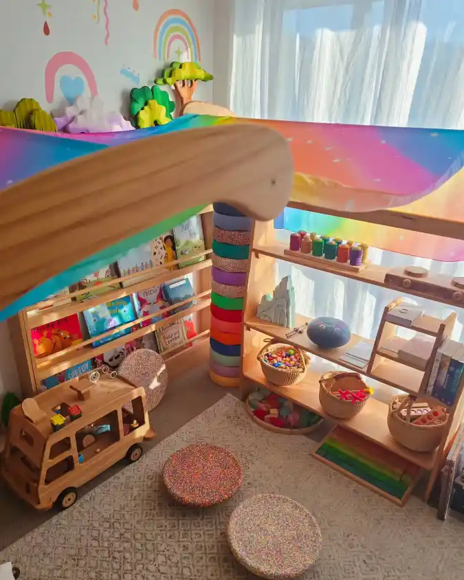 Rainbow Canopy Corner