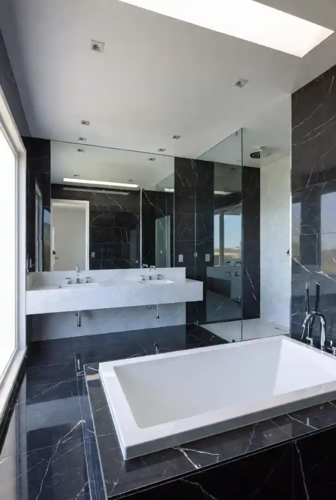 Raven Marble Skylight Retreat