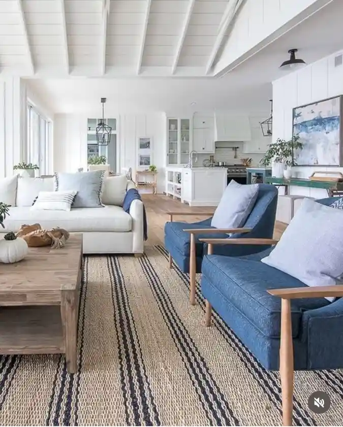 Sun-Bleached Whites and Ocean Blues