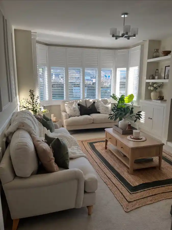 Sun-Drenched Bay Window Seating