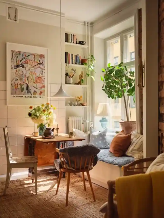 Sun-Drenched Scandi Corner