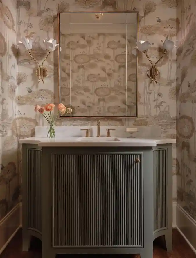 Textured Botanical Jewel Box