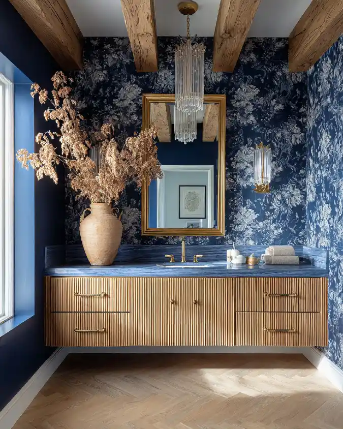 Textured Luxury with Deep Tones