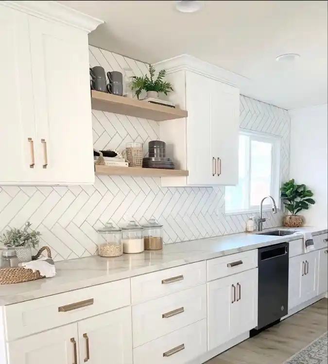 The Crisp White and Warm Brass Refresh