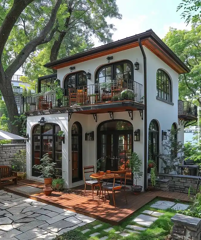 The Mediterranean-Inspired Micro Villa