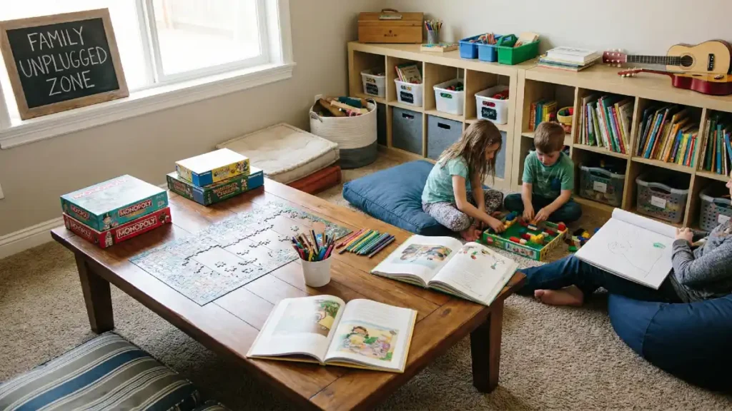 The "Unplugged Zone" Lounge