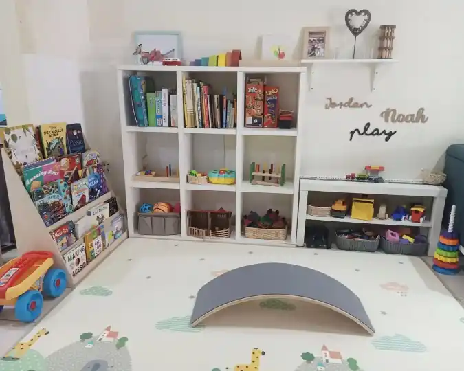 Utilize Vertical Cube Storage for Defined Zones