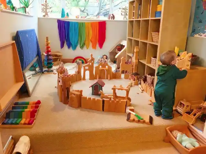 Utilize Vertical Shelving in Nooks