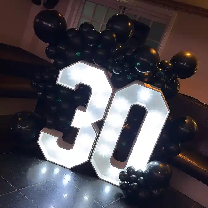 Big 3-0 Marquee Backdrop