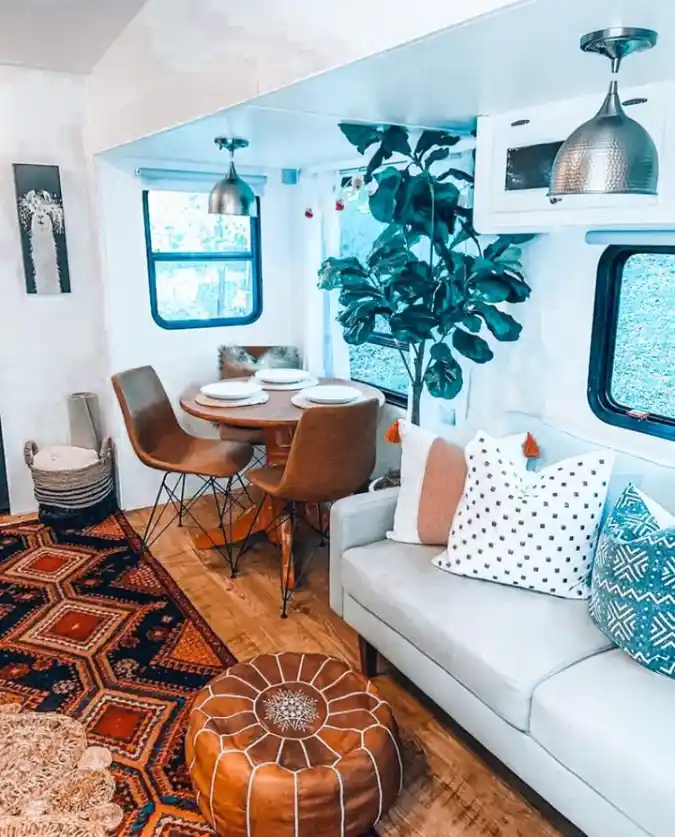 Bohemian Chic Living & Dining