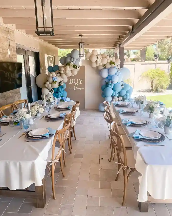 5. Boy in Bloom Alfresco Garden Party