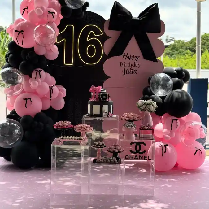 Chic Parisian Sweet 16 Theme