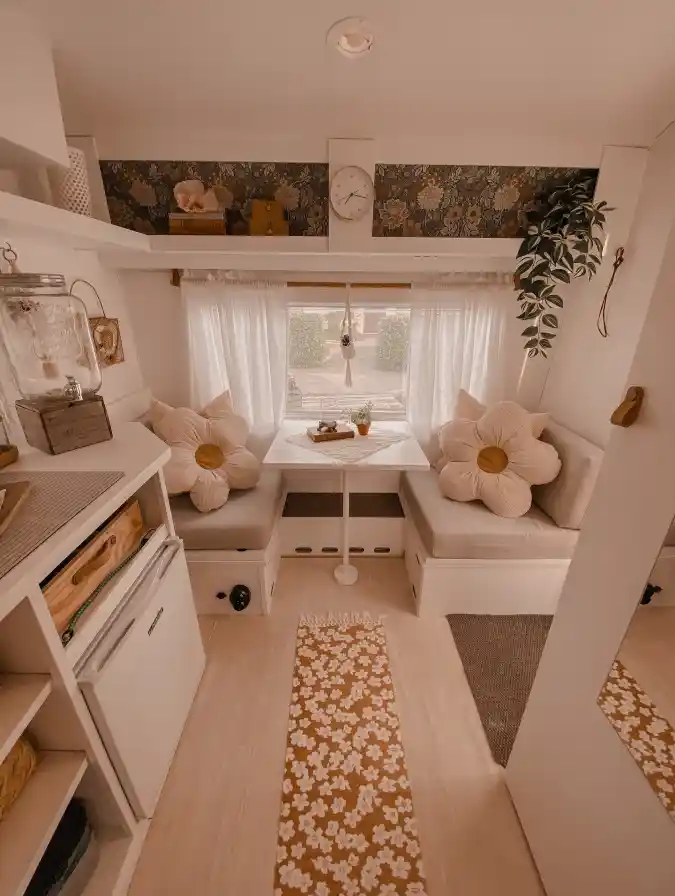 Cozy Boho Dinette Makeover