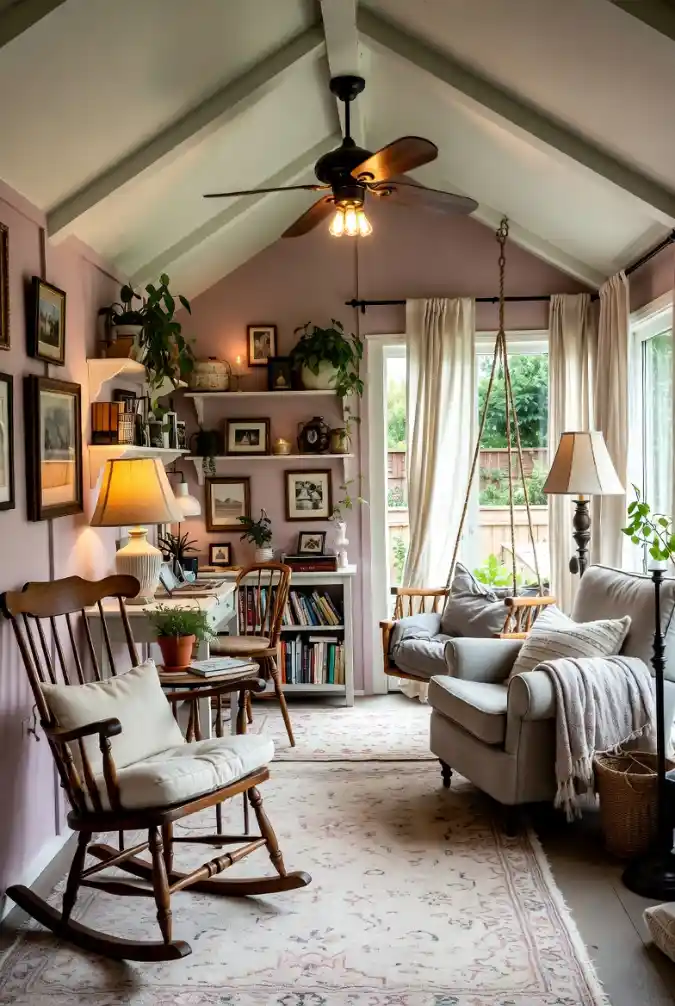 Cozy Reading Nook & Swing Seat