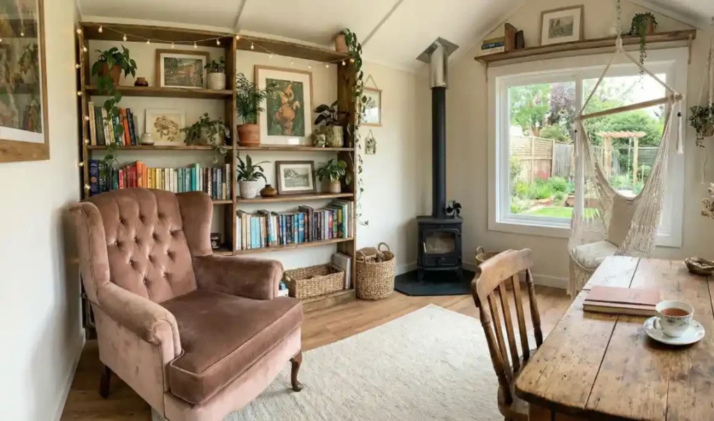 Cozy Reading Nook and Rustic Retreat