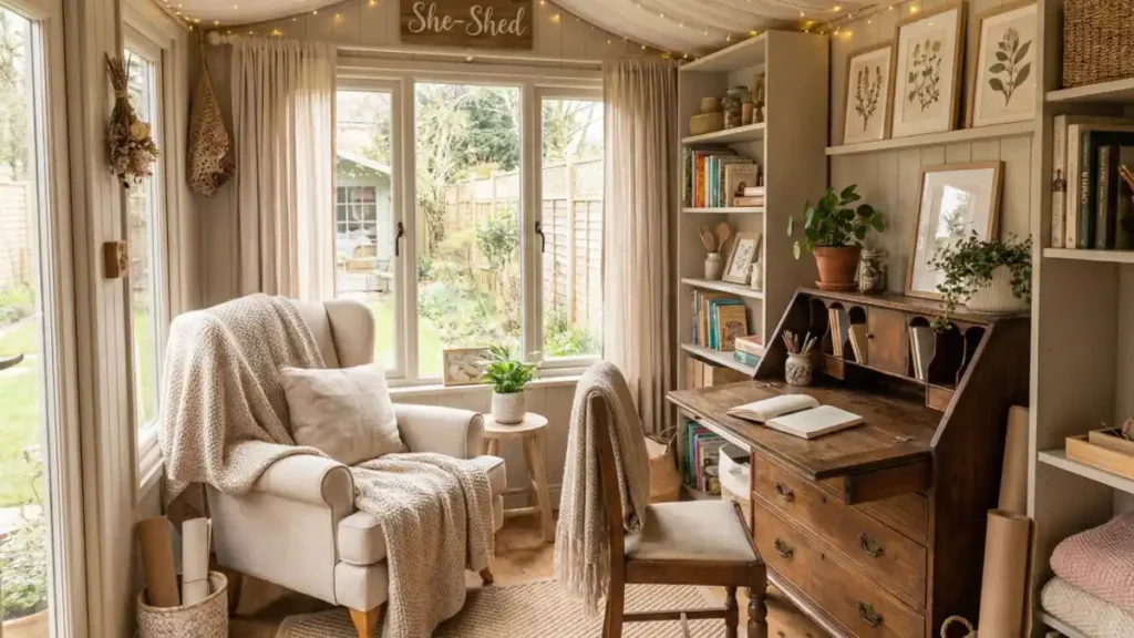 Cozy Reading and Writing Nook