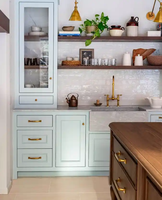 Curated Open Shelving