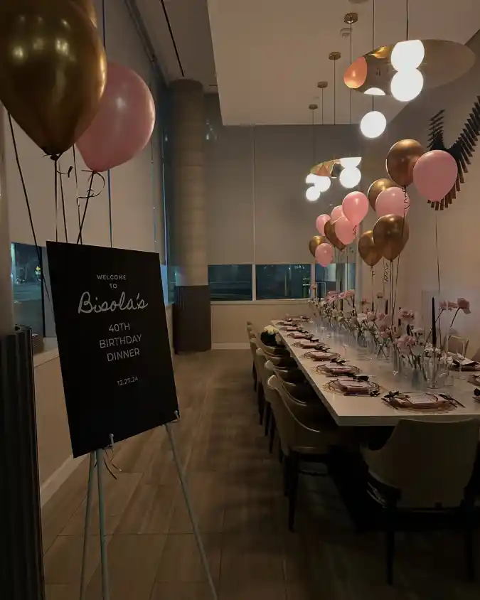 Elegant Private Dinner Party