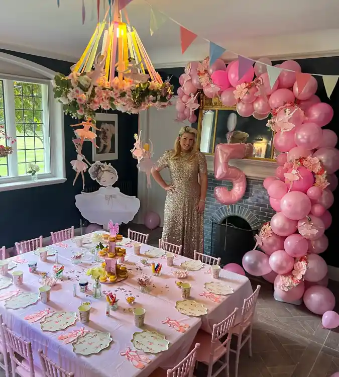 Enchanted Ballerina Ballroom Setup