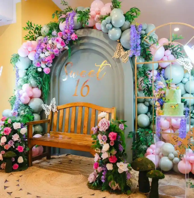 Enchanted Garden Photo Booth