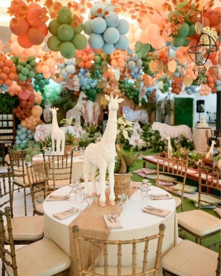 Enchanted Pastel Safari Canopy
