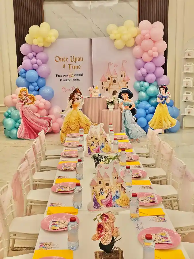 Enchanted Princess Ball Setup