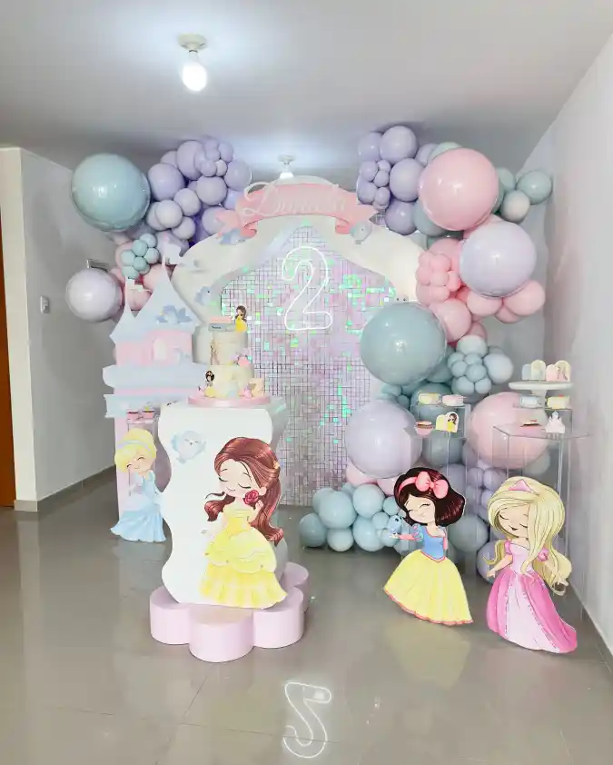 Enchanted Princess Party Display