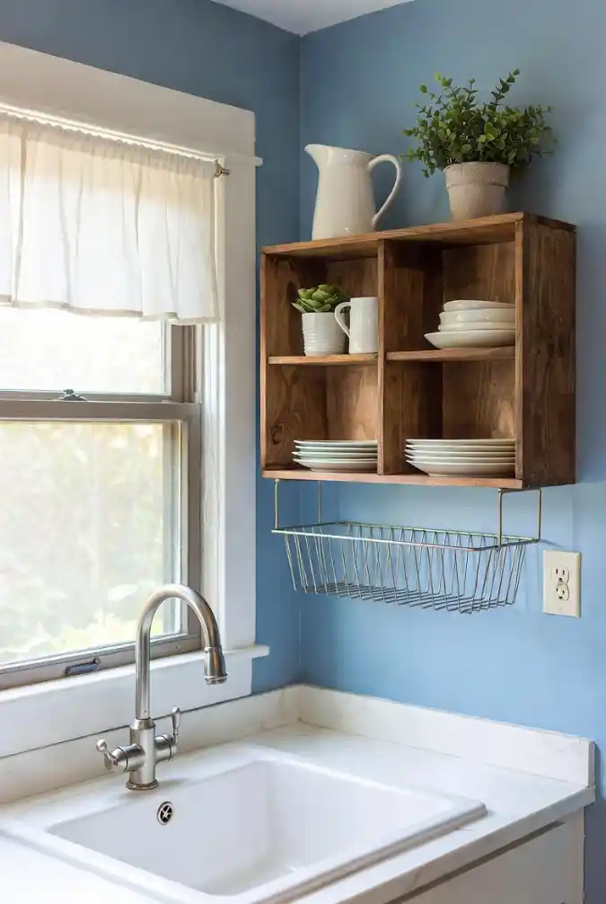 Farmhouse Crate & Basket Combo