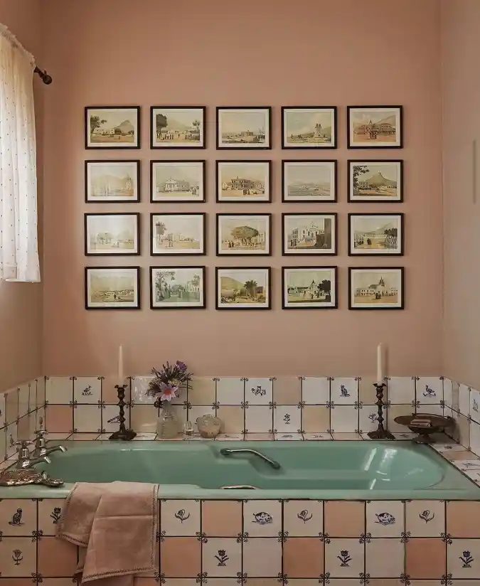 Floor-to-Ceiling Gallery Wall