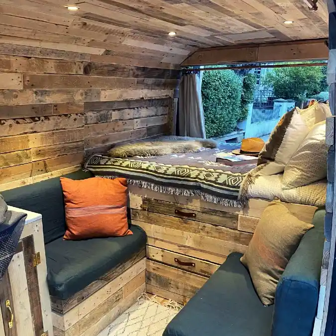 Full Reclaimed Wood Cabin Conversion
