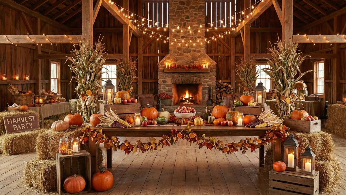 Fall party decor ideas