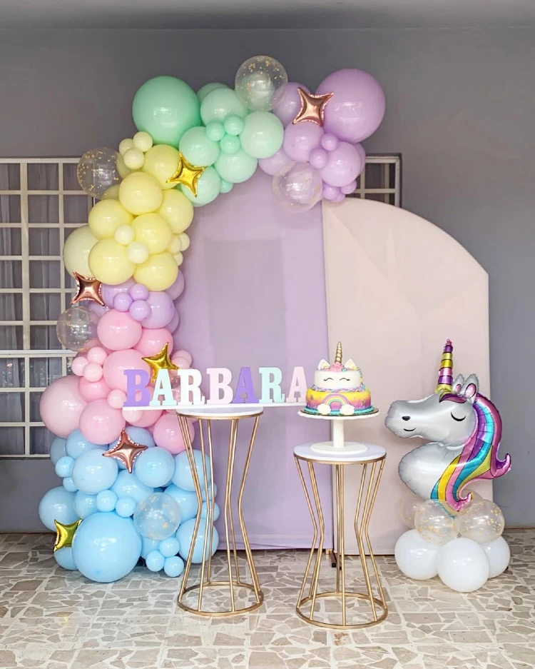 Gilded Pastel Patio Celebration