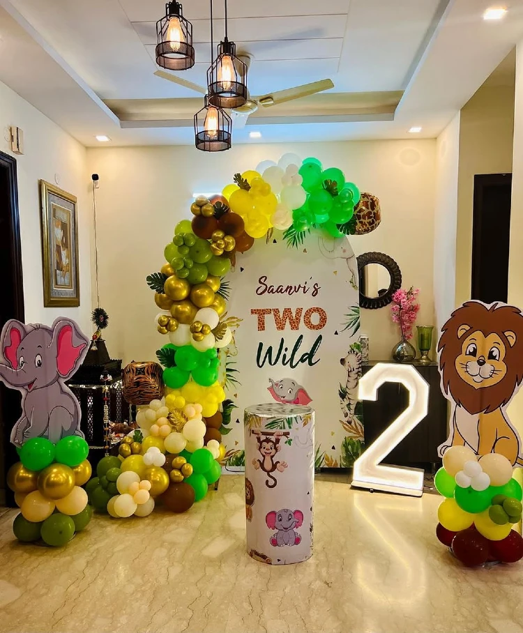 Golden Jungle Safari and Neon Wild Arch