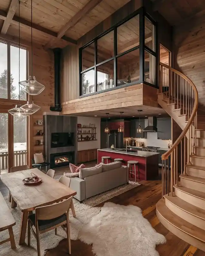 Grand Architectural Cabin Makeover
