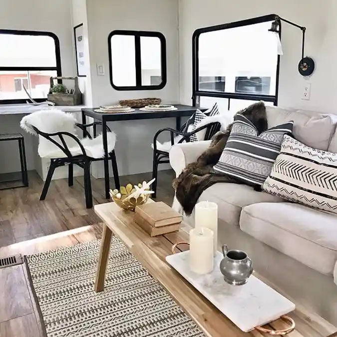 High-Contrast Boho Farmhouse Retreat