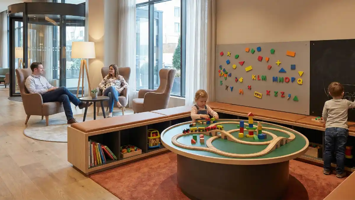 Integrated Common Area Nook