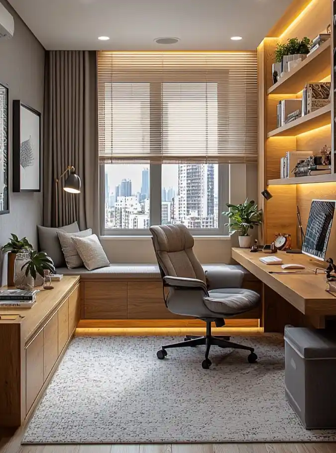 Integrated Work and Relaxation Nook